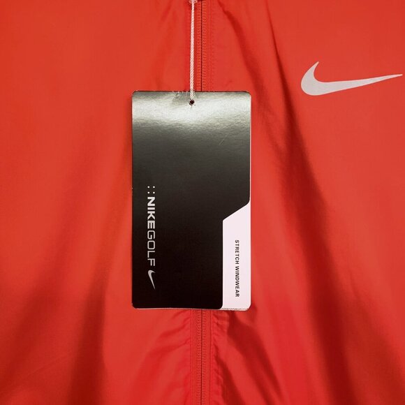 Nike Golf Full-Zip Shield RED Jacket 726401 Size Med - NWT - Picture 6 of 7